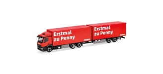 Herpa 320269 - H0 - Mercedes-Benz Kühlkoffer-Hängezug Penny